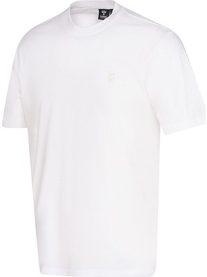 Hummel Pamuklu Regular Fit Logolu Bisiklet Yaka T Shirt Erkek T Shirt 912263