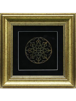 E38 El Işçiliği Prinç Tablo 30*30 CM-6634