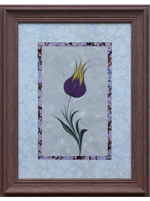 E38 El Işçiliği Lale Ebru Tablo 42*54 cm - 6609