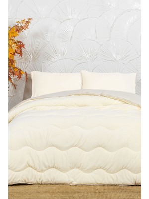 Elart Victor Comfort Uyku Seti Çift Kişilik Wellsoft 3 Parça (195X215 Cm) Krem