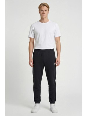 Hummel Logolu Pamuklu Regular Fit Normal Bel Eşofman Altı Erkek Eşofman Altı 932357