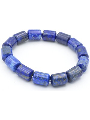 Murty99 Hakiki Doğal Kapsül Model Lapis Lazuli Bileklik