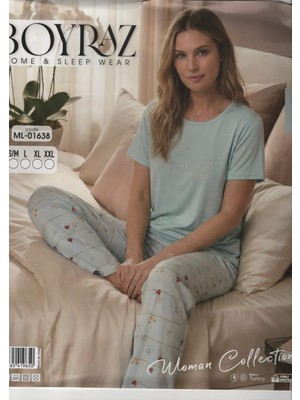 Boyraz Kadın Pijama Takımı