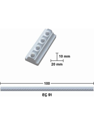 Esnek Çıta , Esnek Mobilya Çıtası Eç 51 (100 Cm)