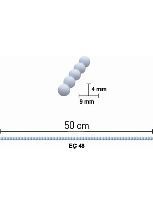 Esnek Çıta , Esnek Mobilya Çıtası Eç 48 (50 Cm)