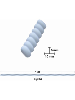 Esnek Çıta , Esnek Mobilya Çıtası Eç 23 (100 Cm)