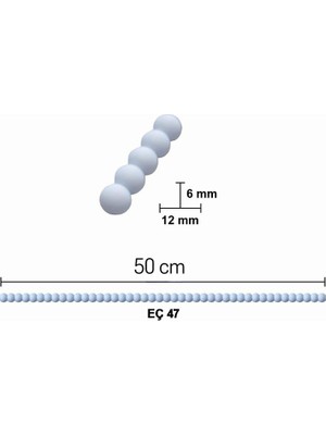 Esnek Çıta , Esnek Mobilya Çıtası Eç 47 (50 Cm)