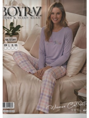 Boyraz Kadın Pijama Takımı
