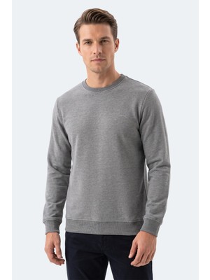 Slazenger Marlon I Erkek  Koyu Gri Sweatshırt