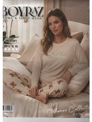 Boyraz Kadın Pijama Takımı