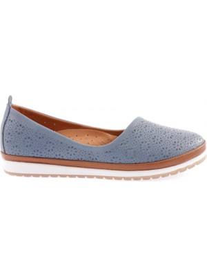 Dgn 503-1-22Y Kadin Lazer Baslkili Comfort Ayakkabi