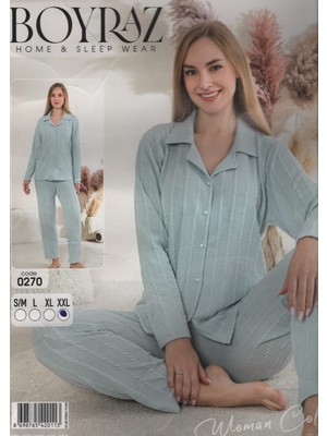 Boyraz Kadın Pijama Takımı
