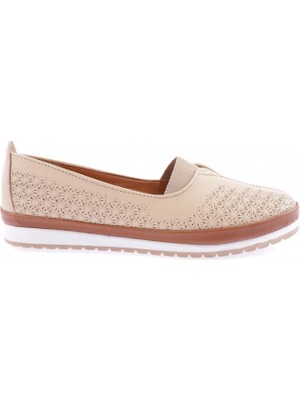 Dgn 803-1-22Y Kadin Lazer Baslkili Comfort Ayakkabi