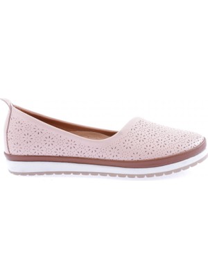 Dgn 503-1-22Y Kadin Lazer Baslkili Comfort Ayakkabi