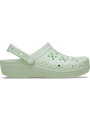 Crocs Classıc Floral Cut Out Kadın Terlik 210927-3YH