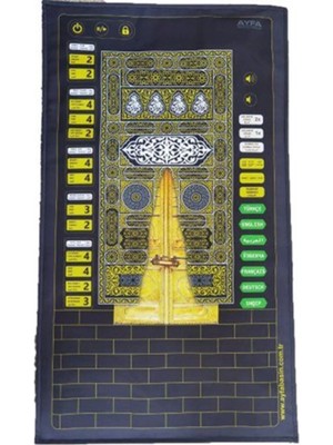Kabeli Benim Seccadem 110CM 7 Dilde Sesli Konuşan Namaz Kıldıran Seccade