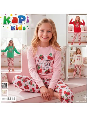 Kapi Kids Kız Çocuk Pijama Takımı 7-8 Yaş