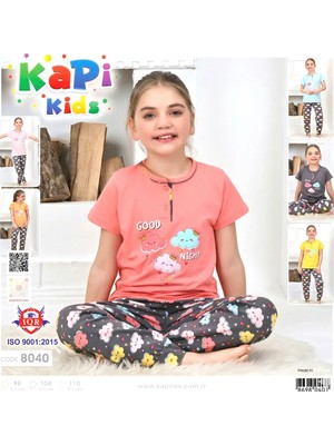 Kapi Kids Kız Çocuk Pijama Takımı 4-5 Yaş