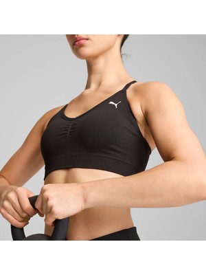 Puma Kadın / Kız Siyah Puma Move Shapeluxe Seamless Bra Puma Black-V Siyah Kadın Sporcu Sütyeni