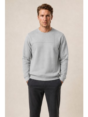 Redline Benko Regular Fit Kışlık Sweatshirt Yeni Sezon Gri