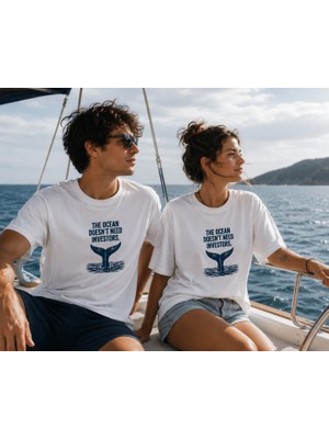 Leftist The Ocean Doesn't Need Investors Unisex Regular Tişört | Leftıst