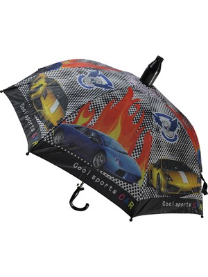 St. Morritz Rain Walker Erkek Çocuk Şemsiye Siyah