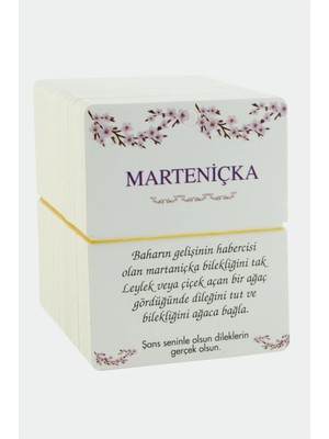 Hobilinka Marteniçka Bileklik Kartı