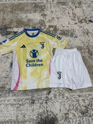 Juventus Yeni Sezon Çocuk Futbol Forması Sarı