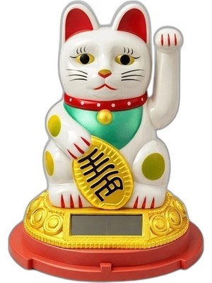 Zamerya Güneş Enerjili Sallanan Şans Kedisi - Maneki Neko ALK4520