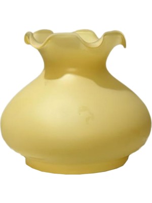 Aladdin Cam Eski Tip Otantik Tasarım Eski Model Yedek Avize Camı (Çap 11 Cm)