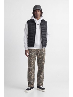 Jack & Jones Jjekıngsley Erkek Hafif Şişme Yelek Dik Yaka Günlük Rahat