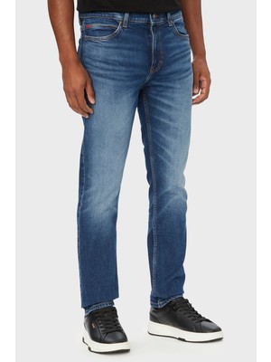 Hugo Pamuklu Slim Fit Normal Bel Jeans Erkek Kot Pantolon 50561260 411