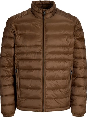Jack & Jones Jjekıngsley Erkek Hafif Şişme Mont Dik Yaka Günlük Rahat
