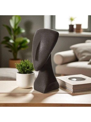 Vio Modern Dekoratif Biblo , Ev Ofis  Dekor Heykel (27X15CM)