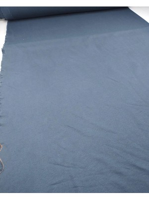 Kumaş Parça Taşlanmış Lacivert Renkte Pamuklu Üç Ip Örme Kumaş Eşofmanlık & Sweatshirtlük En: 200CM
