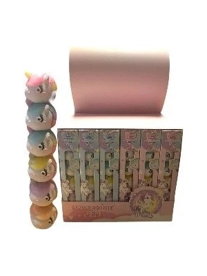 Makaron Unicorn Şekilli Fosforlu Kalem