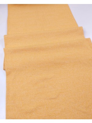 Kumaş Parça Sarı Renkte Kaşkorse Ribana Kumaş Manşetlik & Yakalık En: 90CM