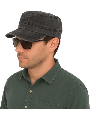 Happy Trend Perlotus Castro Avcı Şapka Yıkamalı Pamuklu Ayarlanabilir Tokalı Klasik Unisex