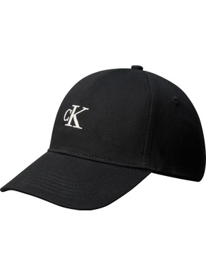 Happy Trend Calvin Klein Monogram Embroıdery Baseball Cap Cap Şapka Kadın
