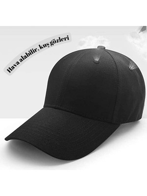 Happy Trend Beyzbol Şapkası 6 Parça Yazlık Düz Renklerde Kadın ve Erkekler Için Arkası Ayarlanabilir