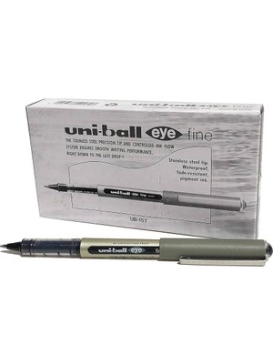 Uni-Ball Roller Kalem Signo Broad Jel Bilye Uç Imza Kalemi 1.0 mm Mavi UM-153, 12 adet kalem içermektedir.