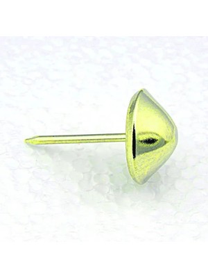 YM PAZARLAMA Altın, Sarı Konik Kabara Raptiye 11 mm - 100
