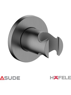 Hafele NEO R El duşu askısı, titanyum