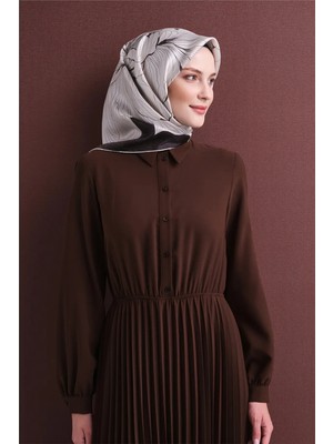 Armine Saf Ipek Sura Eşarp 9639D 01