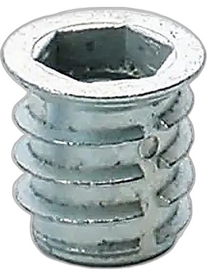 YM PAZARLAMA Vidalı Metal Dübel M6 / 8X13 - 10 Adet