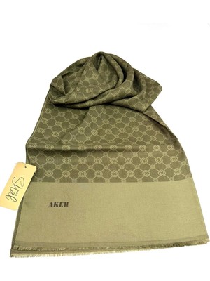 Aker Elegance Monogram Şal 1090100-934