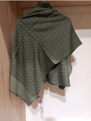Armanda Cotton Monogram A Desen Şal