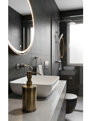 Titanium Design Antik Tezgah Üstü Sıvı Sabunluk