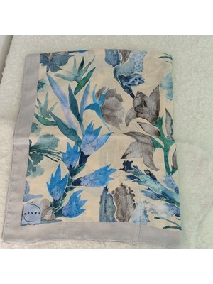 Hoaryage Soft Bambu Kraş Şal Koleksiyonu - Zengin Floral Desenler - 80X175 cm