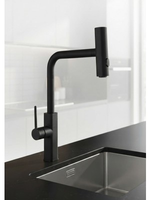 Titanium Design Şelale Spiralli Eviye Bataryası